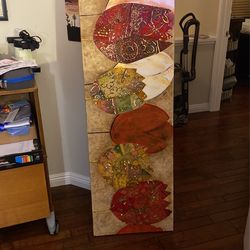 Art Flower Fabric Canvas