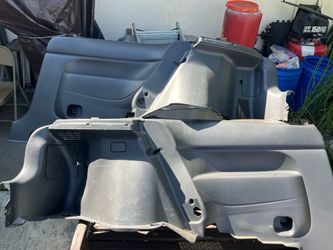 96-98 civic hatch rear interior panel