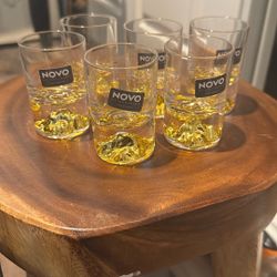 Gold Mount Rainier Shop Glasses