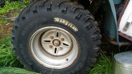 Bear claw 4 tires!