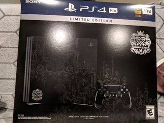 PS4 Pro Kingdom Hearts 3 Edition New Unopened