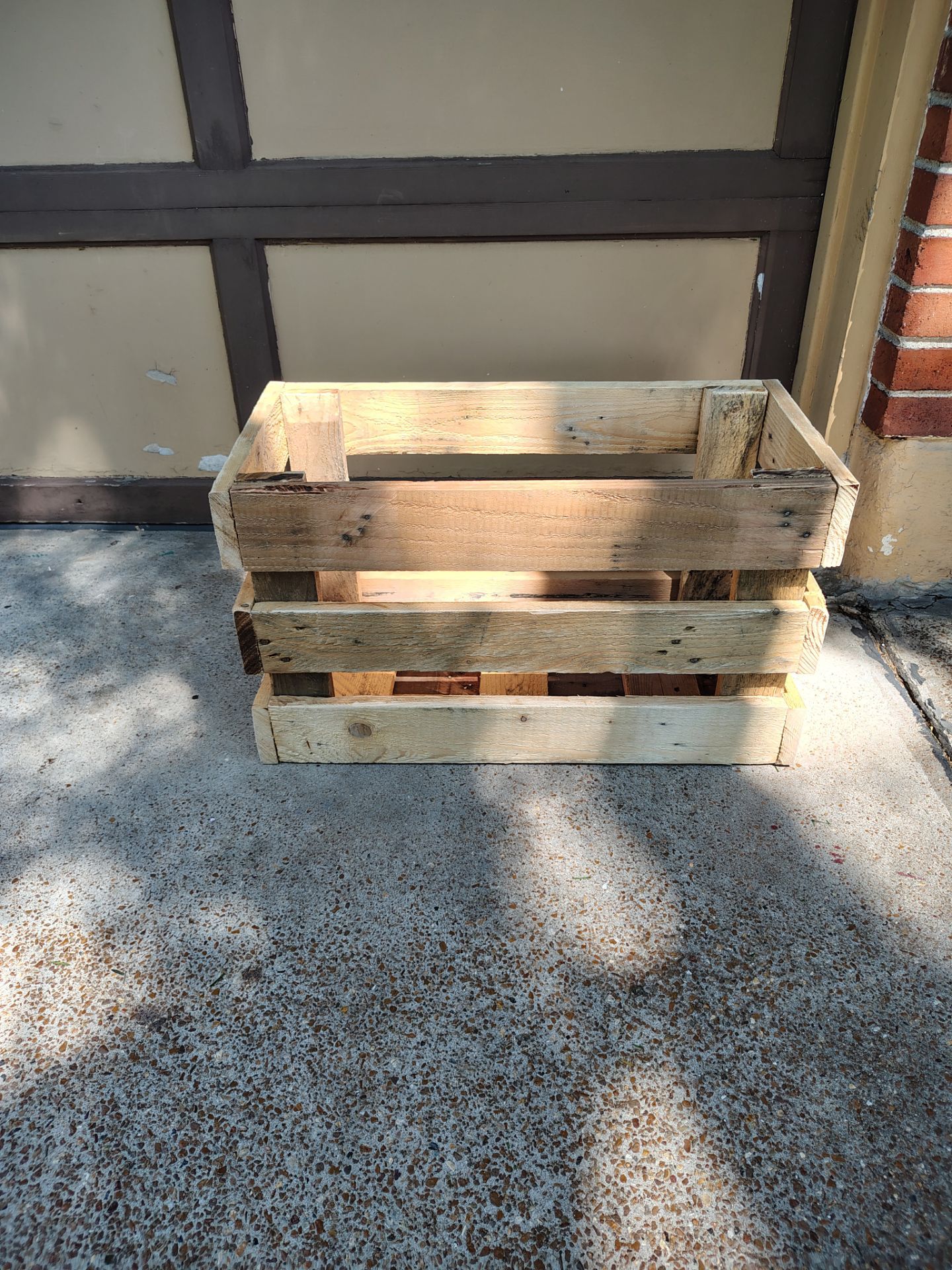 Sturdy wood crates