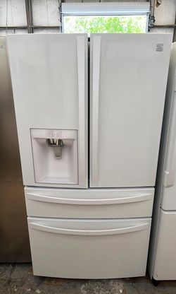 Kenmore French Door White Refrigerator
