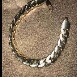 1 Left! $70 Cuban Bracelet 18k Gold Plated