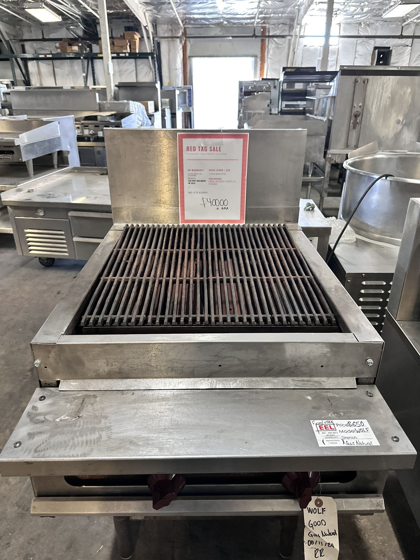 24” Charbroiler Natural Gas