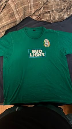 Bud Light Mexico Soccer Green T-Shirt