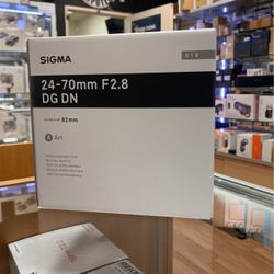 Sigma 24-70mm F2.8 For Sony E