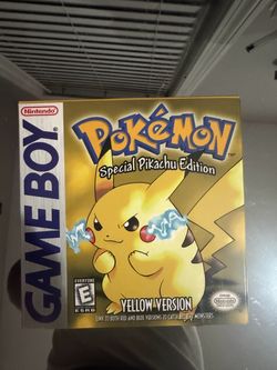 Pokémon yellow game boy