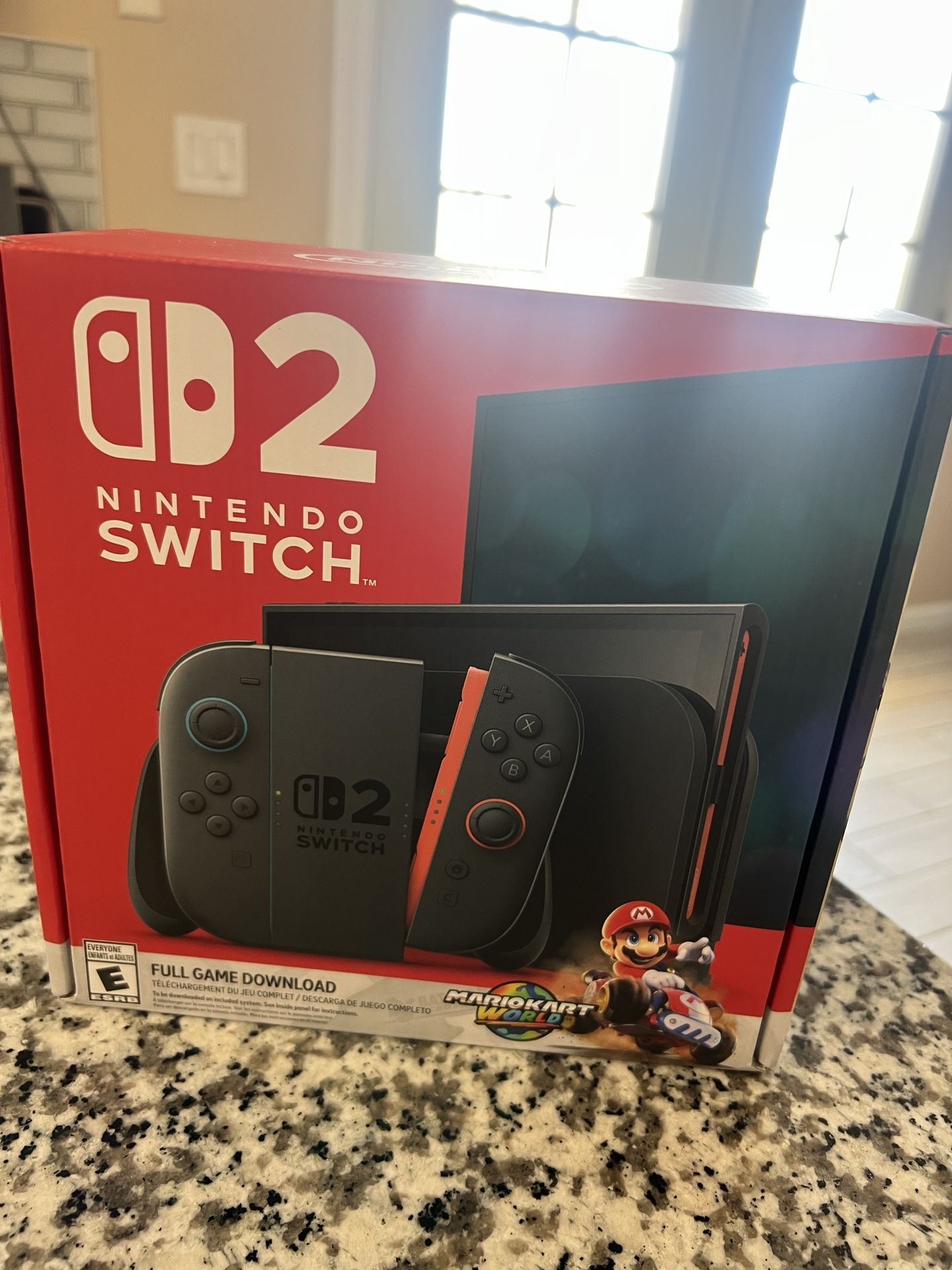 Nintendo Switch 2 Mario Kart World Bundle Brand New & sealed
