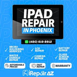 iPad Air 1 / Gen 5 Screen, Battery, Charging Port