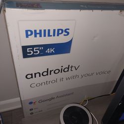 Philips 55" 4k Smart TV 