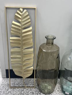 Boho Gold Leaf Wall Decor
