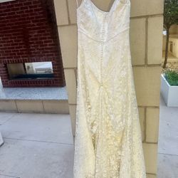 Wedding Dress Ivory Beaded Lace