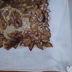 HERMES COTON. SCARF NEW DALLET DESIGNER  2009