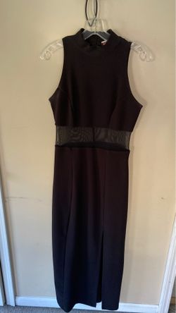 Black long dress size small