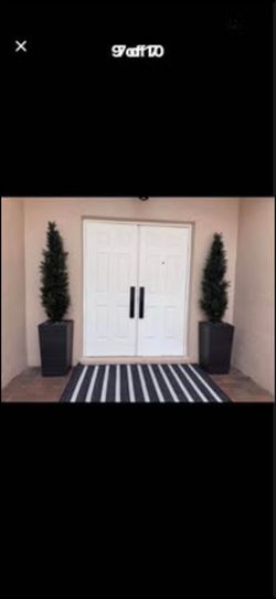 Crate and Barrel Planter pots $50 eac