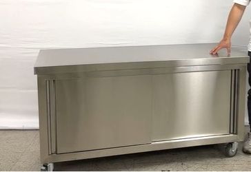NSF 60in Stainless Steel Work Prep Table Cabinet HT-S-1500