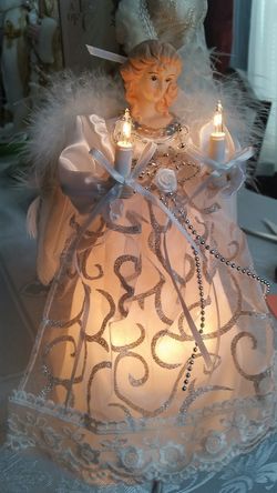 Tree Topper Christmas Angel 9"