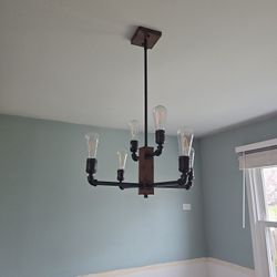 Rustic Industrial Light Fixture