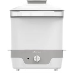 Baby Bottle Sterilizer - Countertop Bottle Sterilizer - Sanitizes Baby Bottles, Baby Pacifiers, Breast Pump Parts - Baby Bottle Feeding Supplies