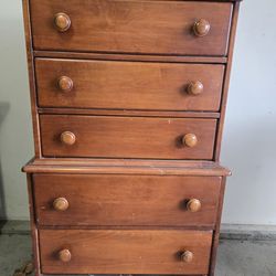 Solid wood drawer cabinet