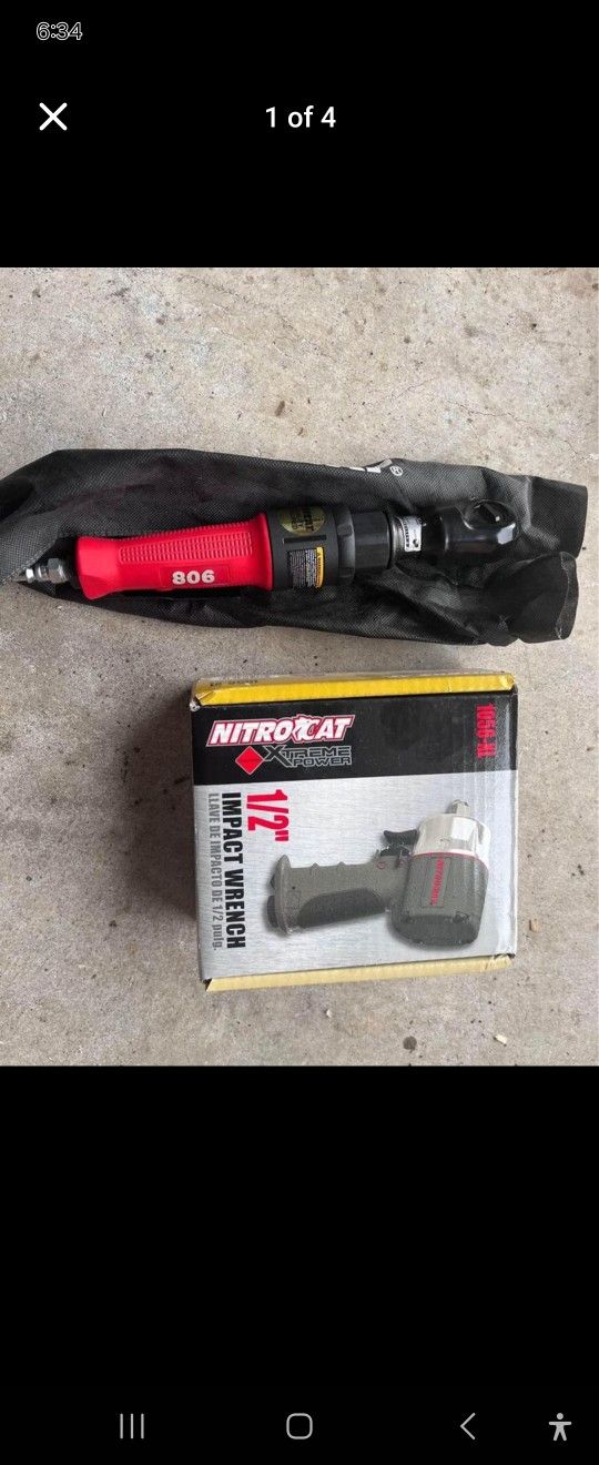 1/2 Impact Gun & 3/8 Gun