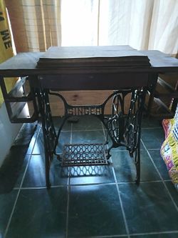 Antique sewing machine