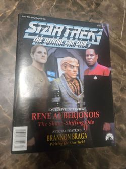 Star Trek The Official Fan Club Magazine #92 July/August 1993