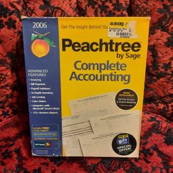 Peachtree By Sage Complete Accounting 2006