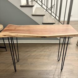 Wooden Console/Entryway Table Set (two tables)