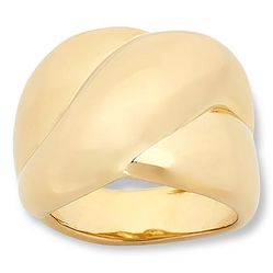 $54 BELLEZZA DOUBLE BOMBE RING size 5 878217 New $54 BELLEZZA DOUBLE BOMBE RING size 5
