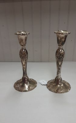 Vintage Pair Of Godinger Candlestick- Located in Shelton