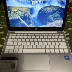 HP - Stream 11.6" Laptop - 4GB Memory Diamond White