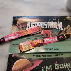 Full Weekend GA Passes For Afrershock. 
