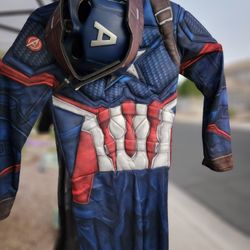 Captain America Costume Kids