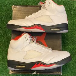 2020 Jordan Fire Red 5s size 11 VNDS