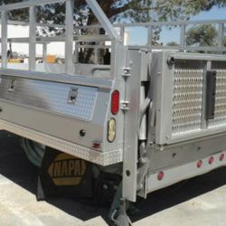 ##42%OFF## All ALUMINUM Combo Flatbed, Contractor, Utility. & LIFTGATE