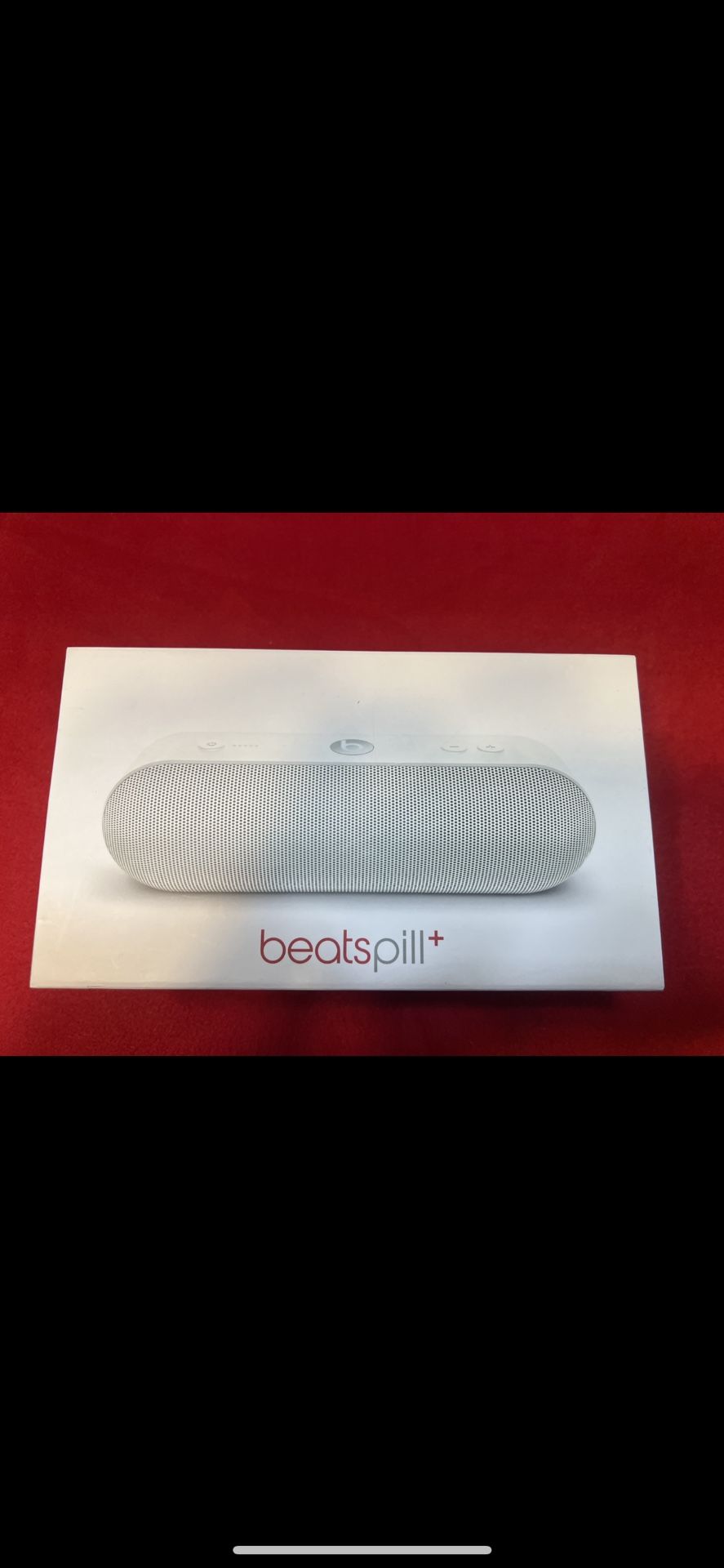 Beats by Dr Dre BeatsPill + plus speaker system wireless Bluetooth White