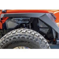 DV8 Off-road Front Inner Fenders For 18-23 Jeep Wrangler JL And Jeep Gladiator JT