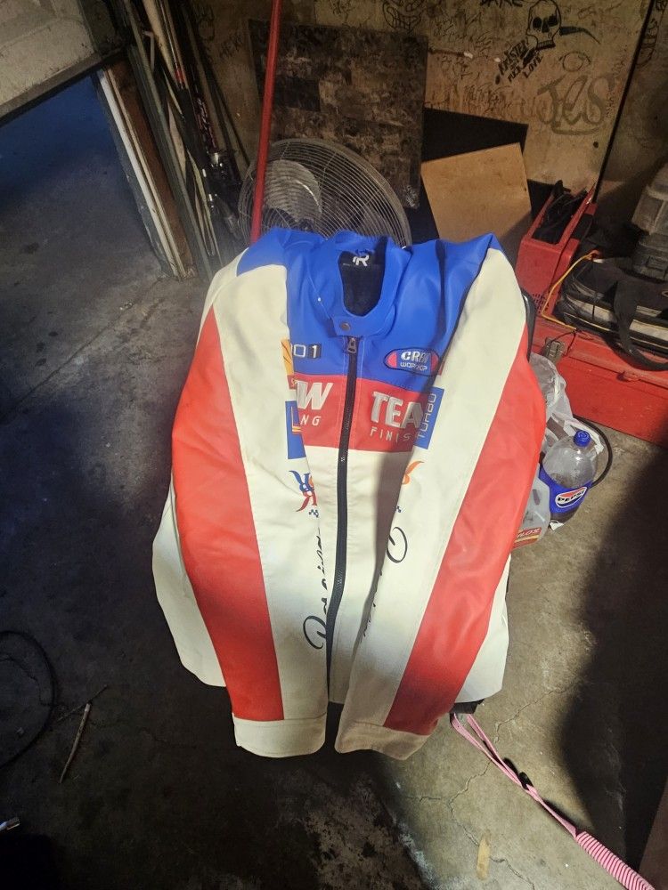 mens XL Renigade Republic custom racing jacket