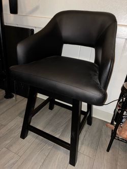 Black Leather type of chair