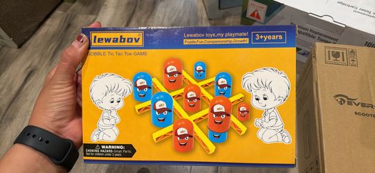 Lewabov GOBBLE Tic Tac Toe Game.