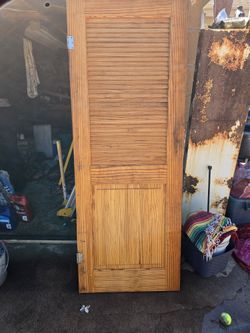 Wooden doors