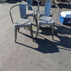 Set Of 6 Cafe Chairs (4  shown)
