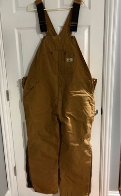 Insulated Canvas Bib Overalls