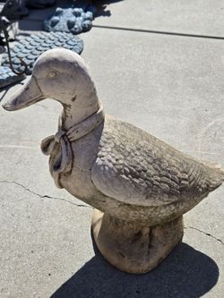 Concrete Goose Statue #3