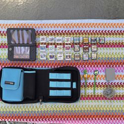 Nintendo 3ds XL Bundle With 22 Games Plus Stylus And OEM Charger