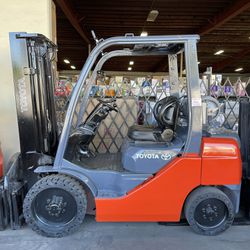 TOYOTA Forklifts $2000 and up warranty 