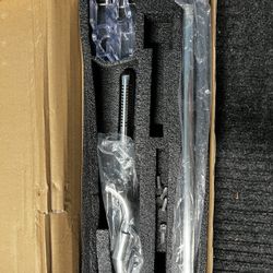 FZONE Stainless Steel Lily Pipe Inflow and Outflow Work with 16/22mm Filter Hoses, Ideal for Aquarium Plant Tanks, with Acrylic Pipe Fixer(16mm)