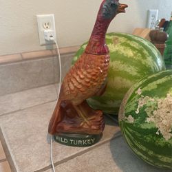 Vintage Austin Nichols Wild Turkey Decanter